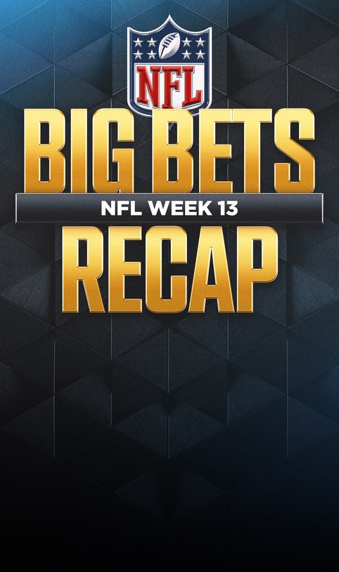 NFL Week 13 Big Bets Recap: $5 on 13-team parlay cashes in for $23k