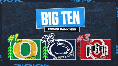 COLLEGE FOOTBALL Trending Image: 2024 Big Ten Power Rankings: Oregon reigns supreme, while Ohio State slips