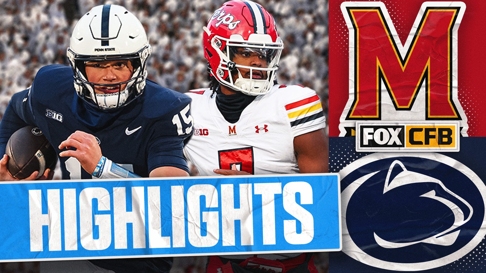 Maryland Terrapins vs. No. 4 Penn State Nittany Lions