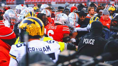 COLLEGE FOOTBALL Trending Image: Michigan-Ohio State fight: What we know about the postgame scuffle