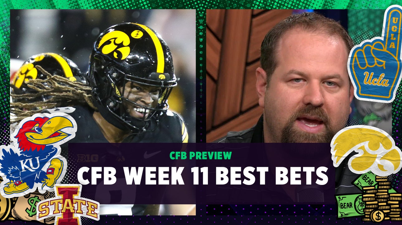 Kansas vs. Iowa State, UCLA vs. Iowa: CFB Week 11 Best Bets | Bear Bets