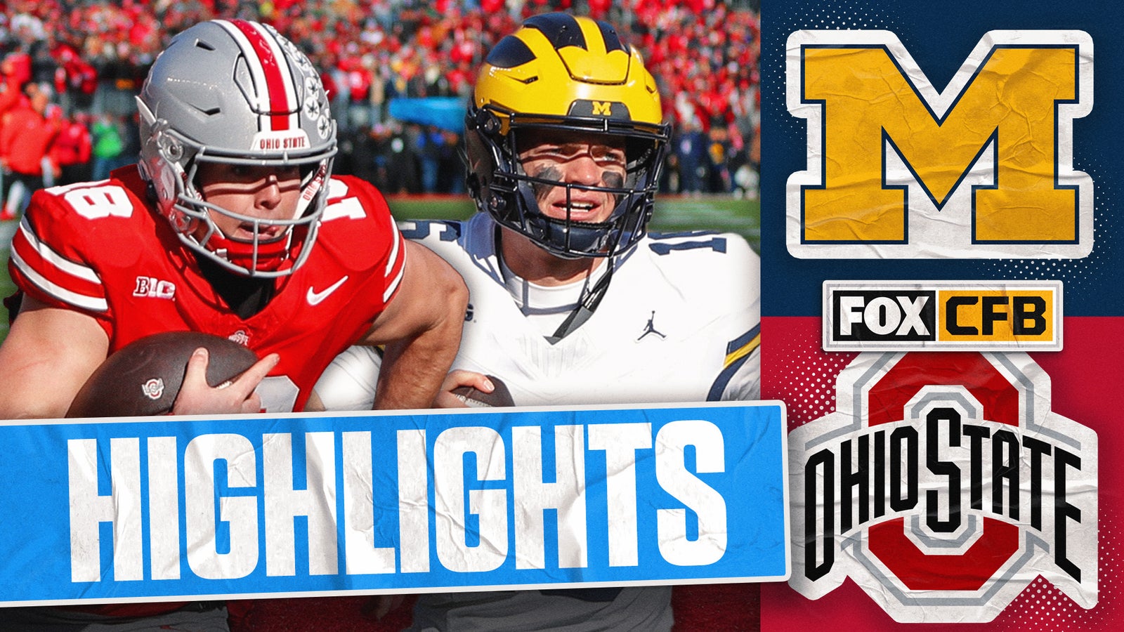 Michigan Wolverines vs. No. 2 Ohio State Buckeyes Highlights 